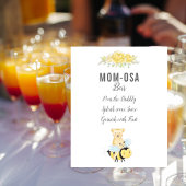 Niedliche Mama-Osa Bar Teddy Bären Geschlechtsverk Poster