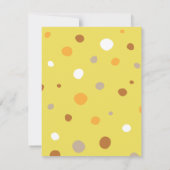 Niedliche Mama-Schildkröte und KinderBaby-Dusche Einladung (Rückseite)