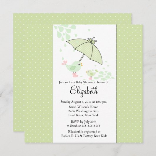 NIEDLICHE Mama-u. Einladung (Vorne/Hinten)