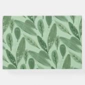 Niedliche Mama und Baby Sloth Gästebuch (Rückseite)