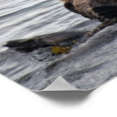 Niedliche Mama und Hochseefischerei Poster (Ecke)