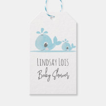 Niedliche Mama Whale Baby Whale Baby Dusche