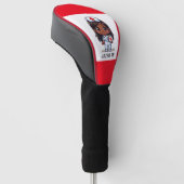 Niedliche Manga Black Nurse Brown Hair und Augen C Golf Headcover (angewinkelt)