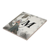 Niedliche Manga-Fee Fliese (Seite)