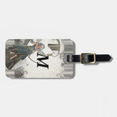 Niedliche manga Fee Gepäckanhänger (Vorderseite horizontal)