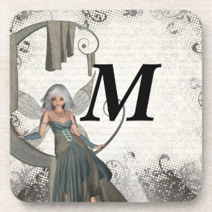 Niedliche Manga-Fee Getränkeuntersetzer