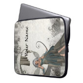 Niedliche manga Fee Laptopschutzhülle (Vorderseite Links)