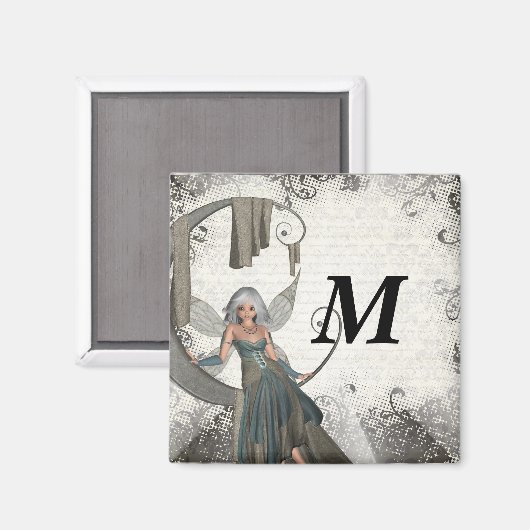 Niedliche Manga-Fee Magnet (Vorderseite/Rückseite)