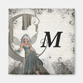 Niedliche Manga-Fee Magnet (Vorne)