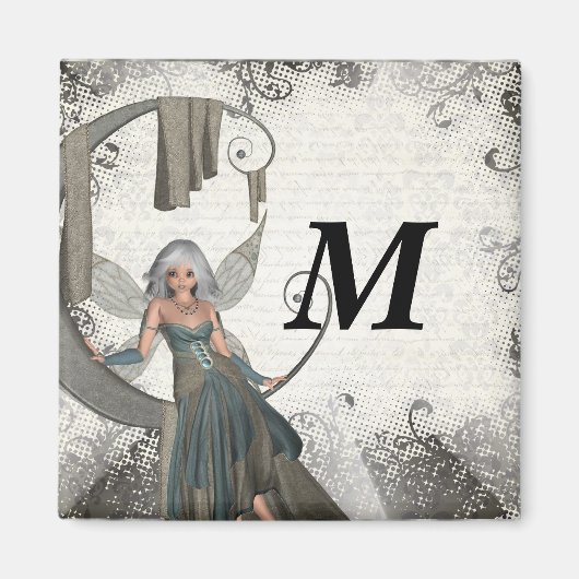 Niedliche Manga-Fee Magnet (Vorne)