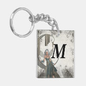 Niedliche manga Fee Schlüsselanhänger (Vorderseite links)