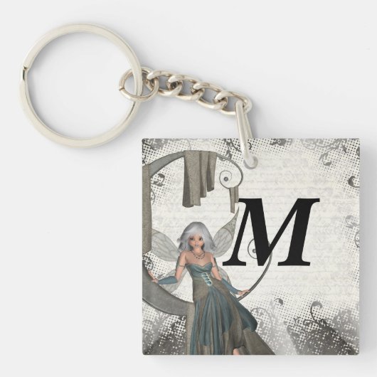 Niedliche manga Fee Schlüsselanhänger (Vorderseite)