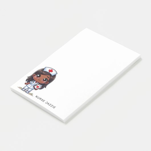 Niedliche Manga-Karikatur Post-it Klebezettel (angewinkelt)