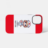 Niedliche Manga-Krankenschwester mit Blonde-Haar B iPhone Hülle (Rückseite (Horizontal))