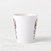 Niedliche Manga-Krankenschwester mit Blonde-Haar B Milchtasse (Vorderseite)