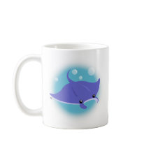 Niedliche Manta-Kaffee-Tasse