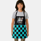 niedliche Märcheneinhörnchen geben Mädchen einen N Schürze (Insitu)