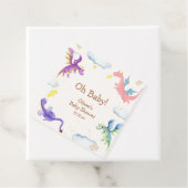 Niedliche Märchenmagic Dragon Babydusche Geschenkanhänger (Beispiel)