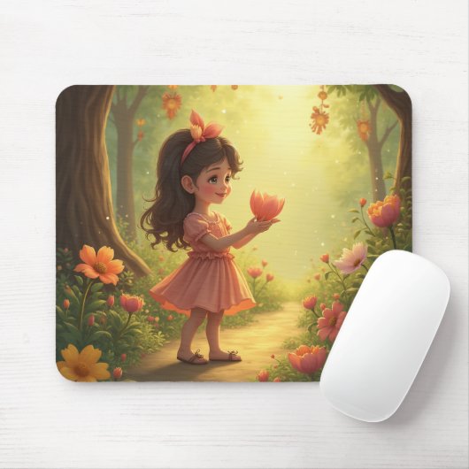 niedliche Märchenmaus Mousepad (Mit Mouse)