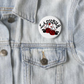 Niedliche Marienkäfer Button (Beispiel)