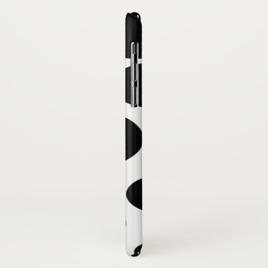 Niedliche Marienkäfer-Polka-Punkte Case-Mate iPhone Hülle (Hinten/Links)