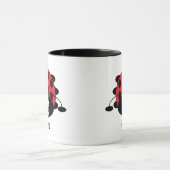 Niedliche Marienkäfer-Tasse Tasse (Zentrum)