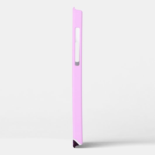 Niedliche Maskenmaske auf rosa Hintergrund Case-Mate iPhone Hülle (Rückseite / Links)