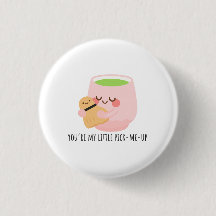 Niedliche Matcha Tea Hug Illustration