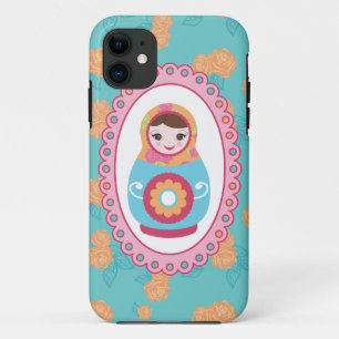 Niedliche Matryoshka russische Case-Mate iPhone Hülle