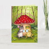 Niedliche Mauerwerksfreunde Karte (Vorderseite)