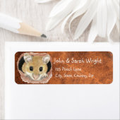 Niedliche Maus-Adresse Wasserfarbe (Insitu)