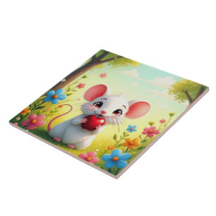 Niedliche Maus Fliese