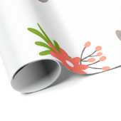 Niedliche Maus Geschenkpapier (Rolleneckpunkt)