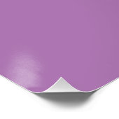 Niedliche Maus hält ein Herz. Poster (Ecke)
