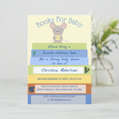 Niedliche Maus in der Einladung (Stehend Vorderseite)