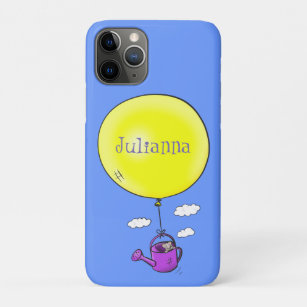 Niedliche Maus in der Gießkanne mit Ballon Cartoon Case-Mate iPhone Hülle