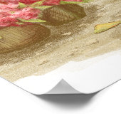 Niedliche Maus in Paris Poster (Ecke)