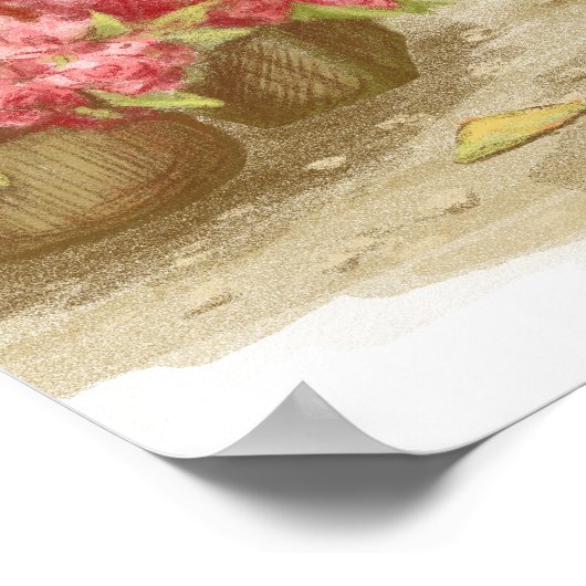 Niedliche Maus in Paris Poster (Ecke)