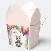 Niedliche Maus mit bunten Ballons, kundenspezifisc Geschenkschachtel (Geöffnet)