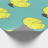 Niedliche Maus mit Cartoon-Abbildung Geschenkpapier (Ecke)