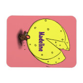 Niedliche Maus mit Cartoon-Abbildung Magnet (Horizontal)