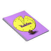 Niedliche Maus mit Cartoon-Abbildung Notizblock (Rechte Seite)