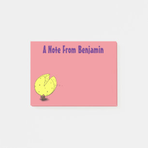 Niedliche Maus mit Cartoon-Abbildung Post-it Klebezettel