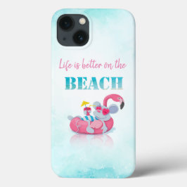 Niedliche Maus Stilvoller Strand Case-Mate iPhone Hülle