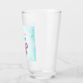 Niedliche Maus Stilvoller Strand Glas (Links)