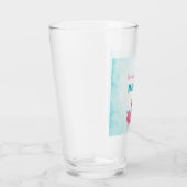 Niedliche Maus Stilvoller Strand Glas (Rechts)