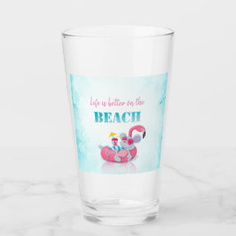 Niedliche Maus Stilvoller Strand Glas