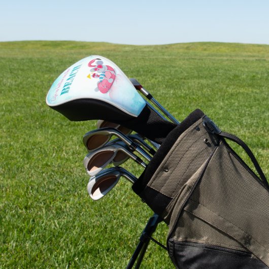 Niedliche Maus Stilvoller Strand Golf Headcover (In SItu)