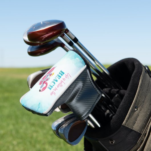 Niedliche Maus Stilvoller Strand Golf Headcover (In Situ)