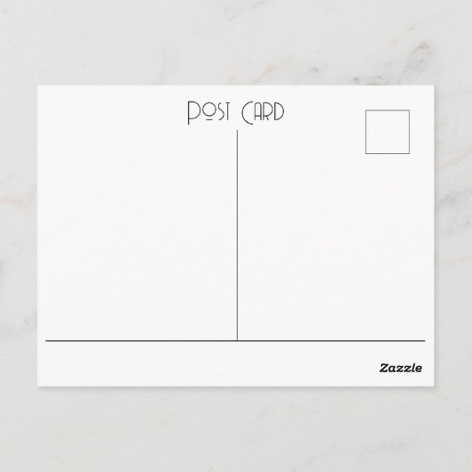 Niedliche Maus Strawberry Postkarte (Rückseite)